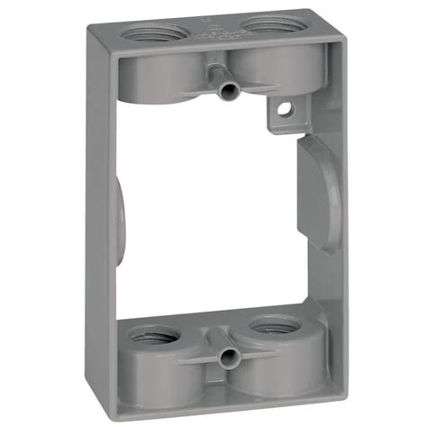 extension rings for electrical boxes|1 gang electrical box extender.